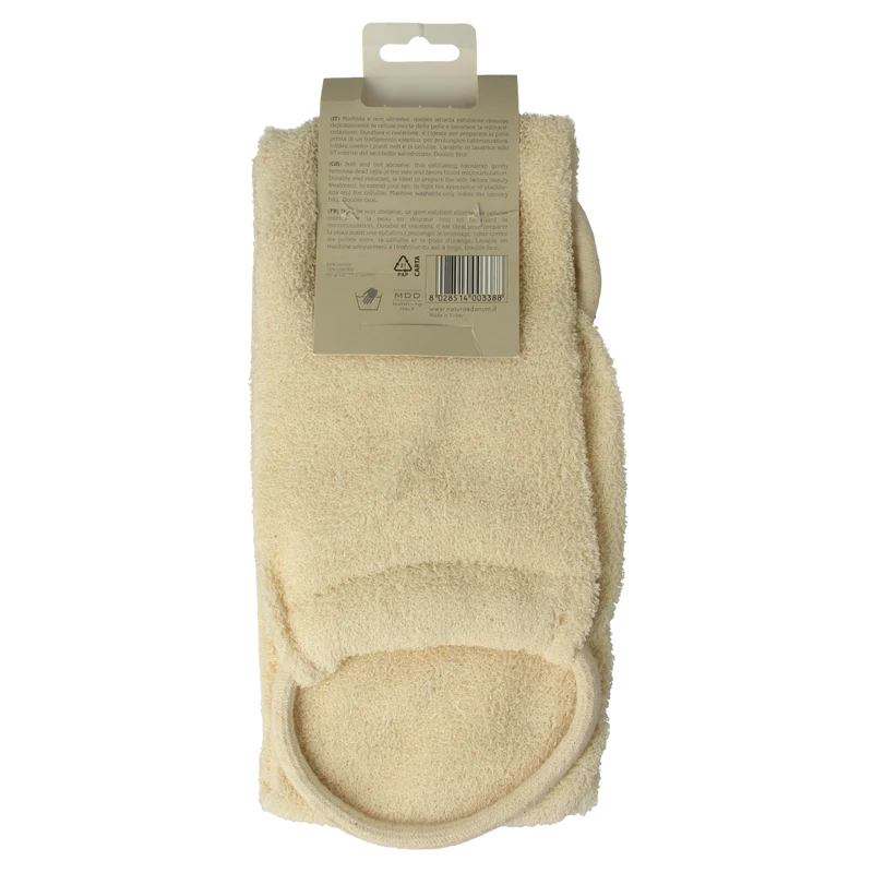 Naturae Donum Scrub band katoen & loofah 1.00 Stuks