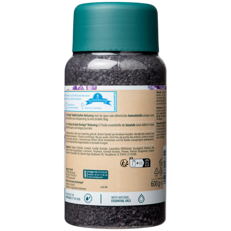 Kneipp Badkristallen Relaxing 600.00 Gram