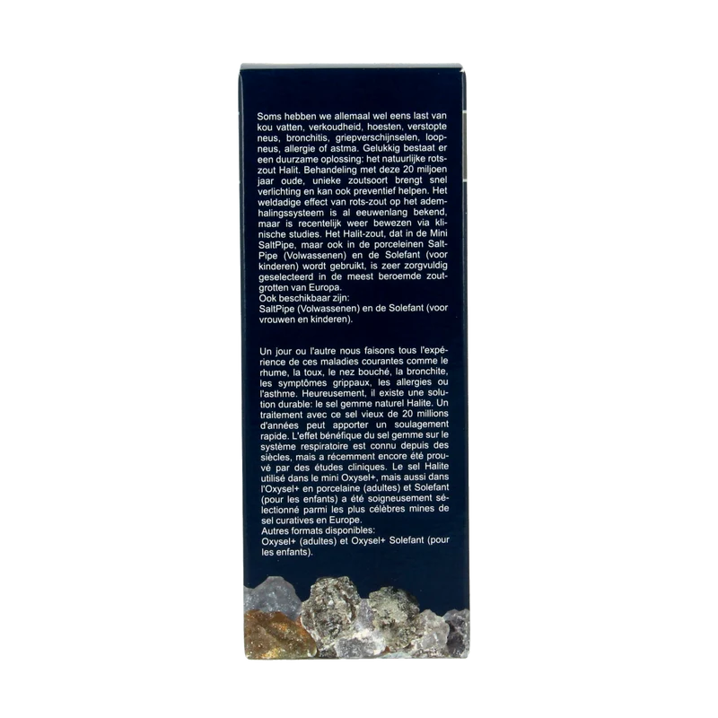 Saltpipe Mini zout inhalator met halitzout 25.00 Gram