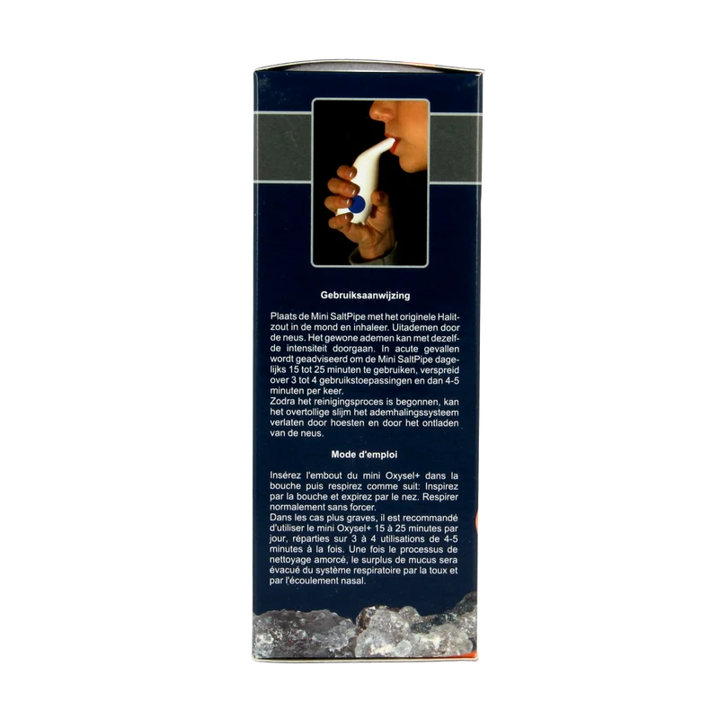Saltpipe Mini zout inhalator met halitzout 25.00 Gram