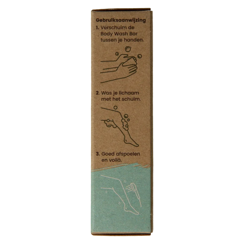 Happysoaps Body bar bergamot en wierook 100 Gram