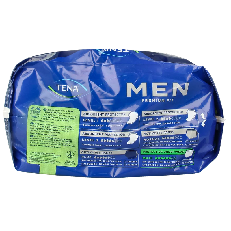 Tena Men premium fit L-XL 10.00 Stuks