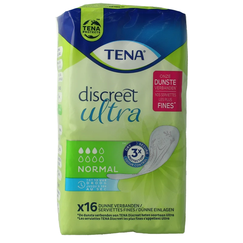 Tena Discreet ultra pads normal 16 Stuks