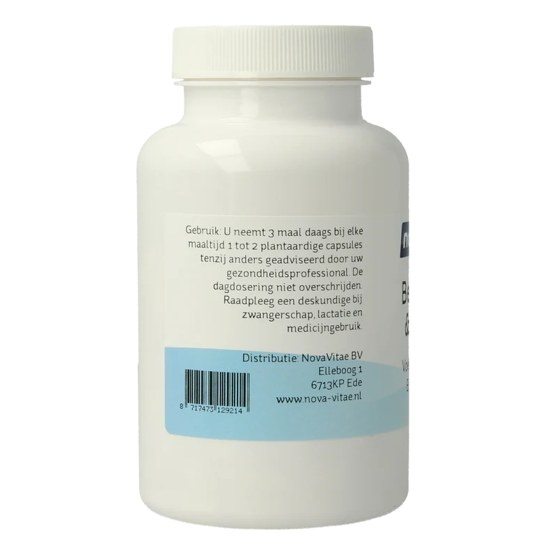 Nova Vitae Betaine HCI met pepsine 90.00 Capsules