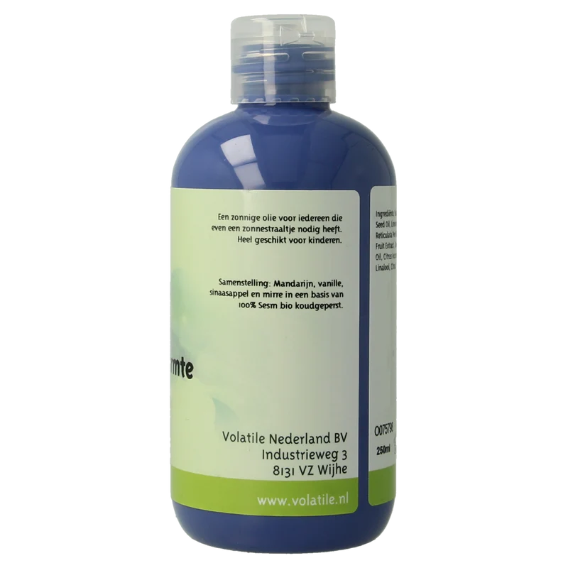 Volatile Massageolie sesam zonnewarmte 250.00 Milliliter