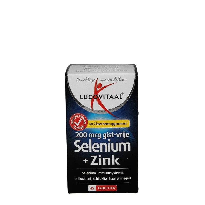 Lucovitaal Selenium zink 45.00 Tabletten
