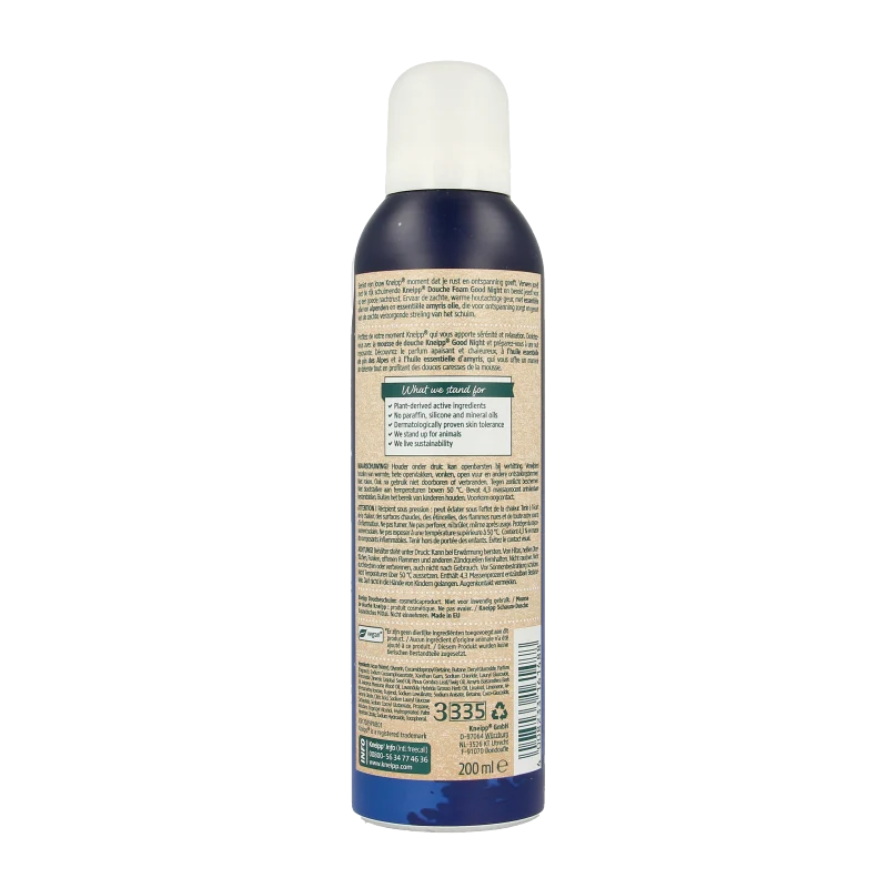 Kneipp Good night douchefoam 200 Milliliter