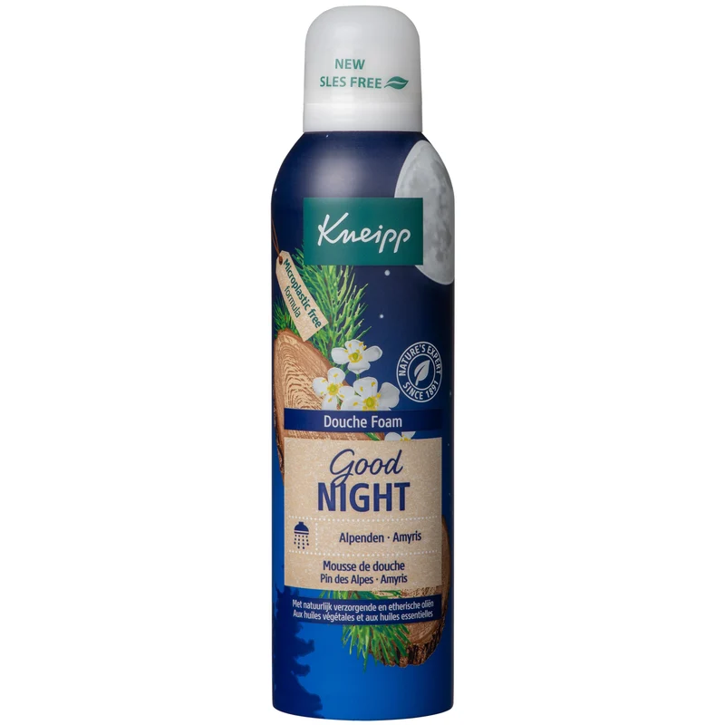 Kneipp Good night douchefoam 200 Milliliter