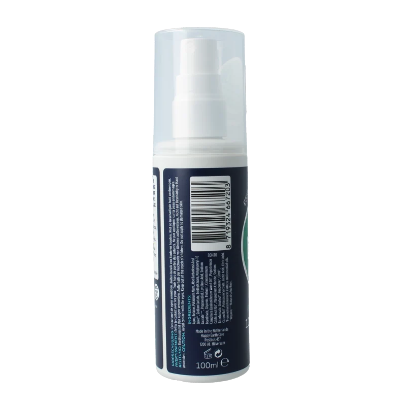 Happy Earth Pure deodrant spray men protect 100 Milliliter