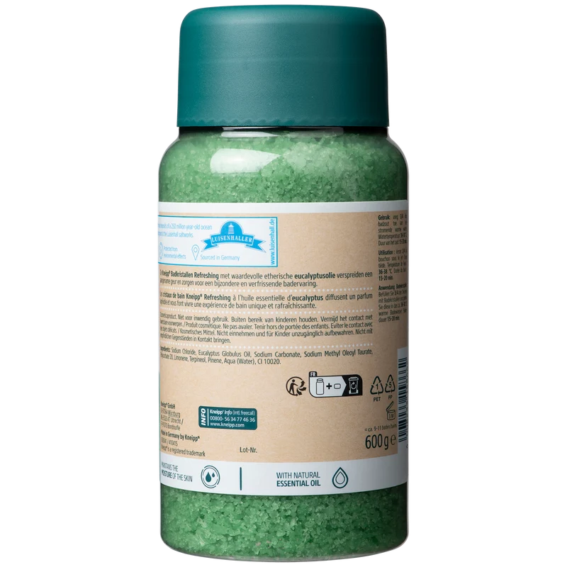 Kneipp Badkristallen Refreshing 600.00 Gram