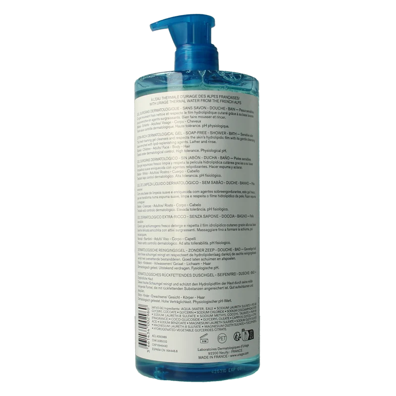 Uriage Thermaal water surgras liquide 1.00 Liter