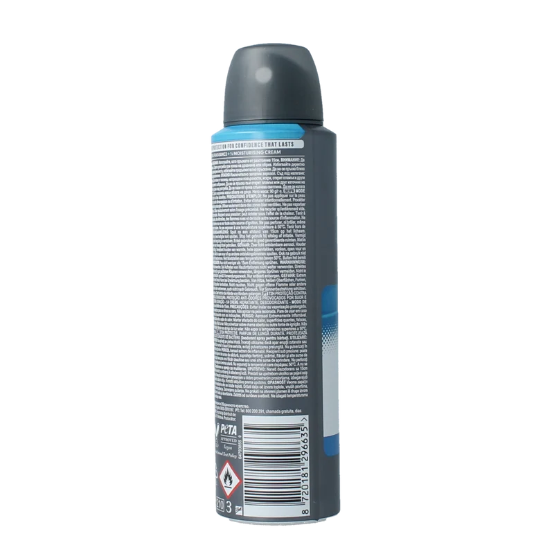 Dove Deodorant spray men+ care clean comfort 0% 150.00 Milliliter