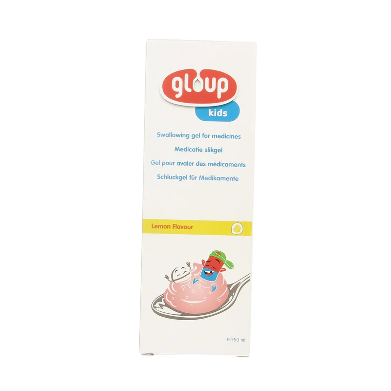 Gloup Kids medicatie slikgel 150.00 Milliliter