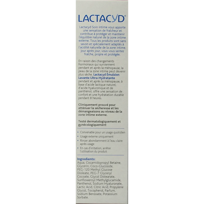 Lactacyd Wasemulsie ultra hydraterend overgang 200.00 Milliliter