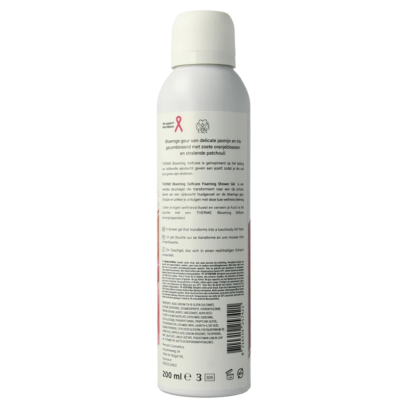 Therme Showergel blooming self care foaming 200.00 Milliliter