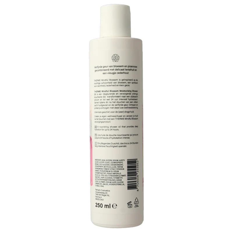 Therme Mindful blossom moisturising shower oil 250.00 Milliliter