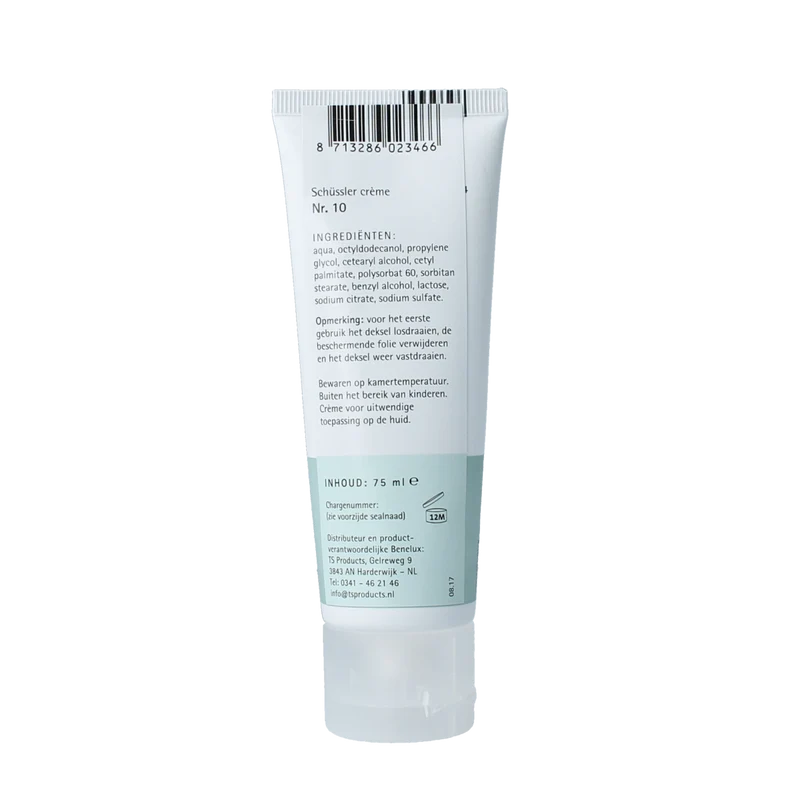 Pfluger Schussler creme nr. 10 75.00 Milliliter