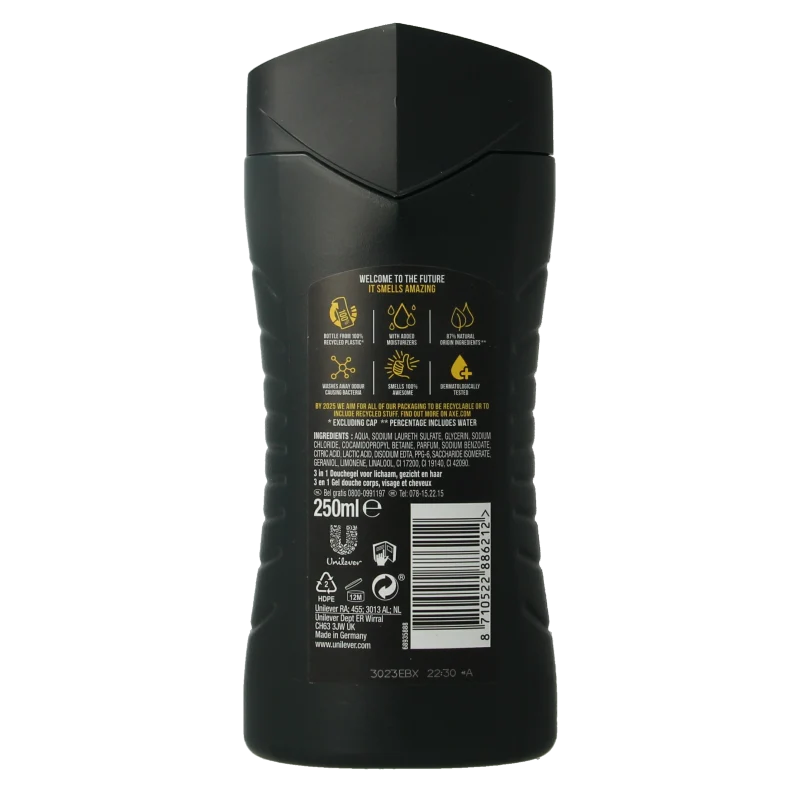 AXE Showergel dark temptation 250 Milliliter