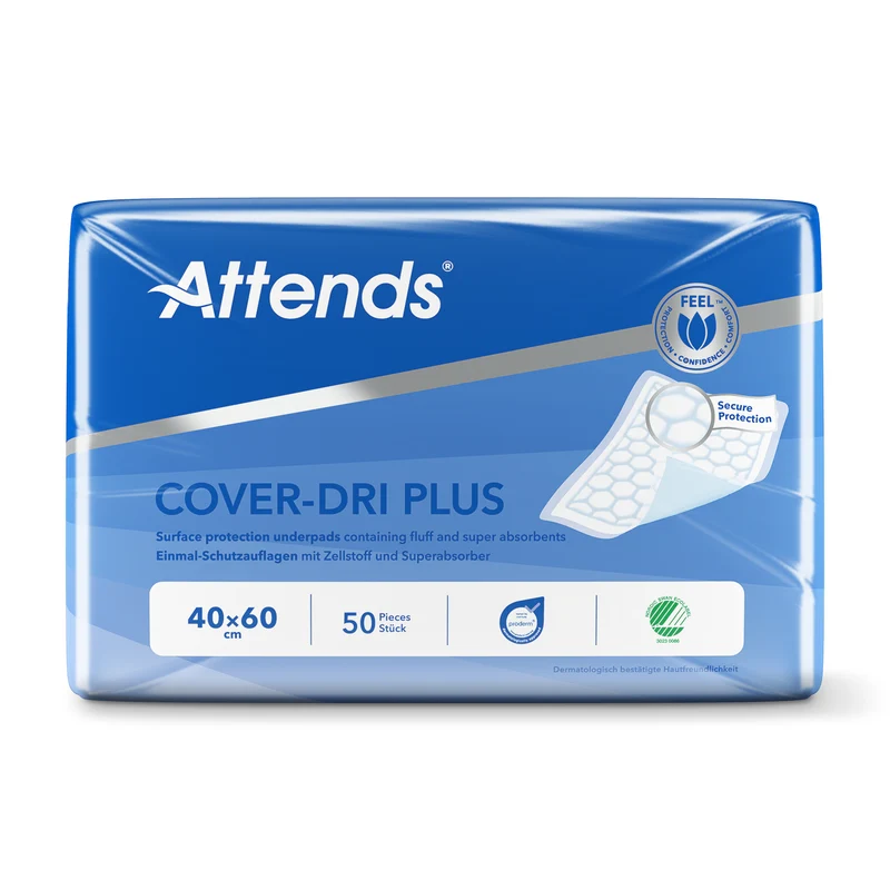 Attends Cover dri+ 40 x 60 50.00 Stuks