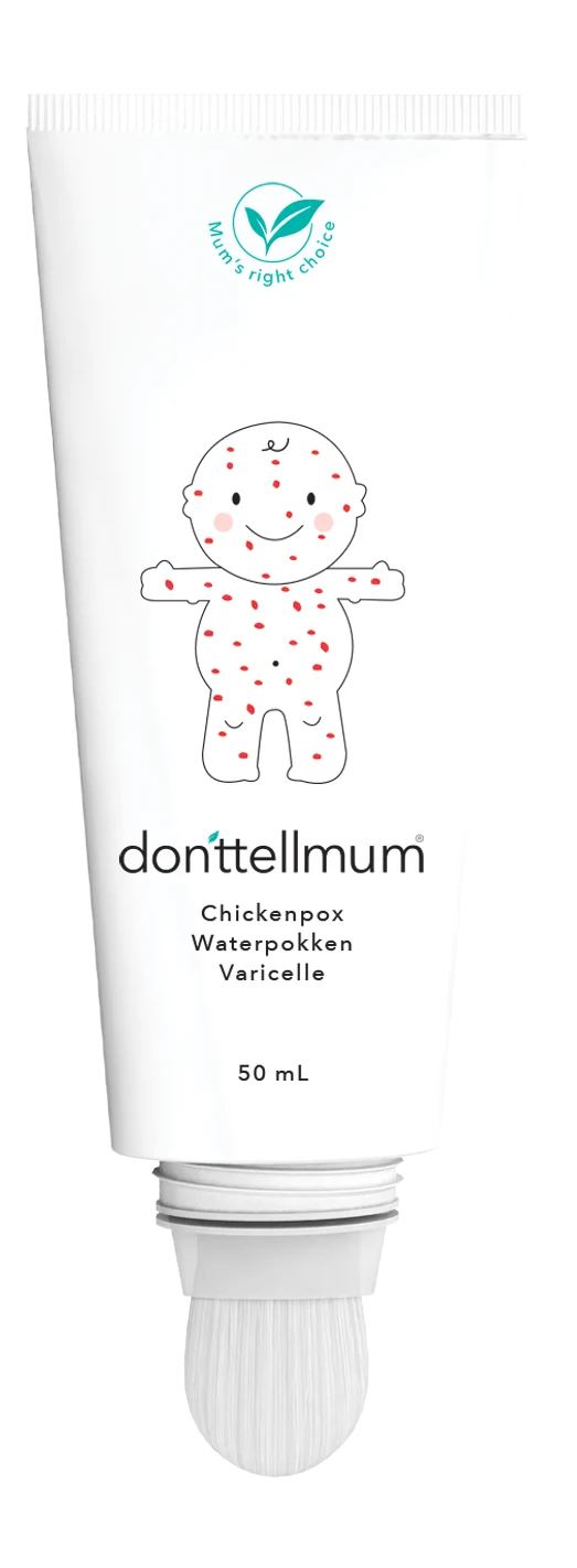 Donttellmum Waterpokken soft brush 50 Milliliter
