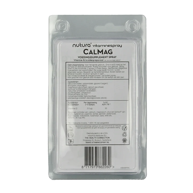 Vitamist Nutura Calmag blister 14.4 Milliliter