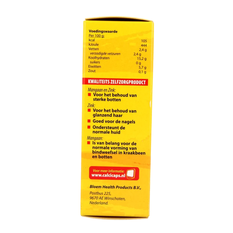 Bloem Calcicaps forte huid/bot/nagels 45.00 Capsules