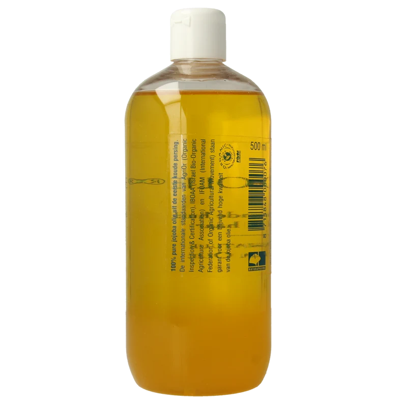 Naturapharma Jojoba olie met flip top dop 500.00 Milliliter