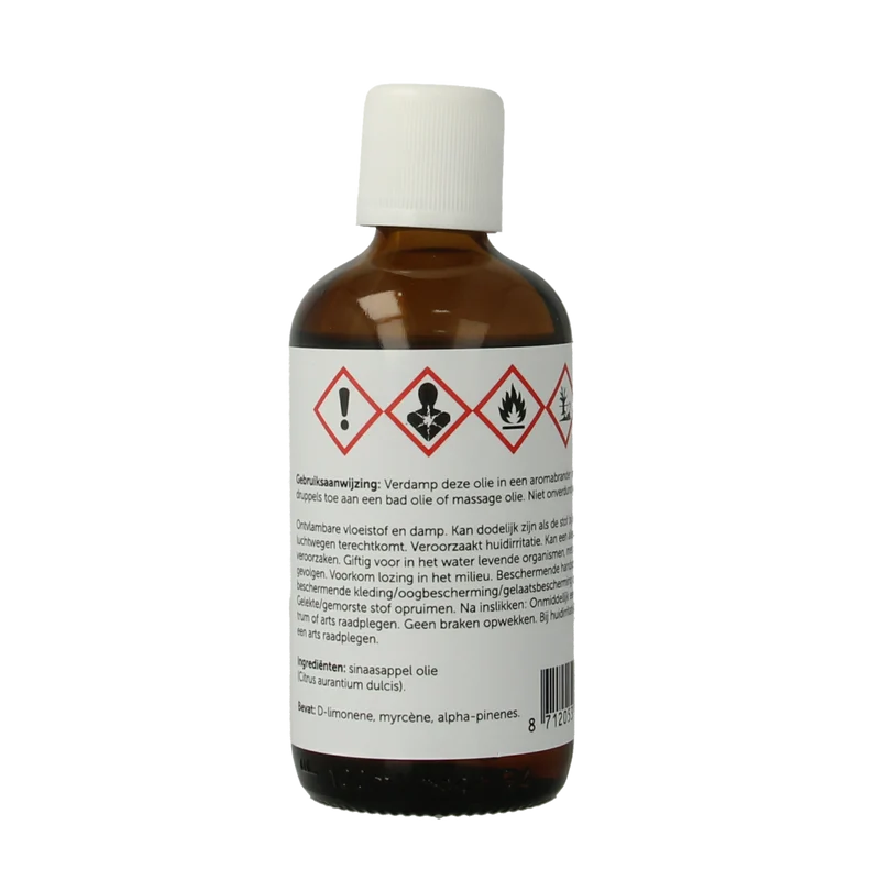 Jacob Hooy Sinaasappel olie 100.00 Milliliter