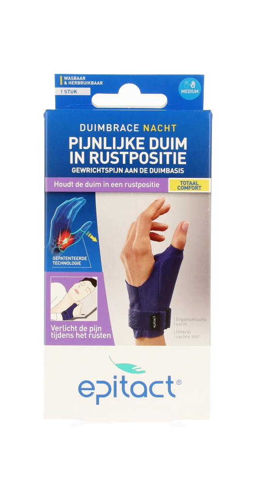 Epitact Duim orthese nacht rechts maat M 1.00 Stuks