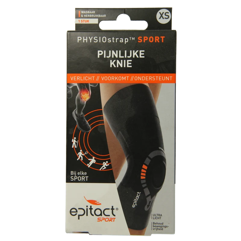 Epitact Knie physiostrap sport maat XS 1.00 Stuks