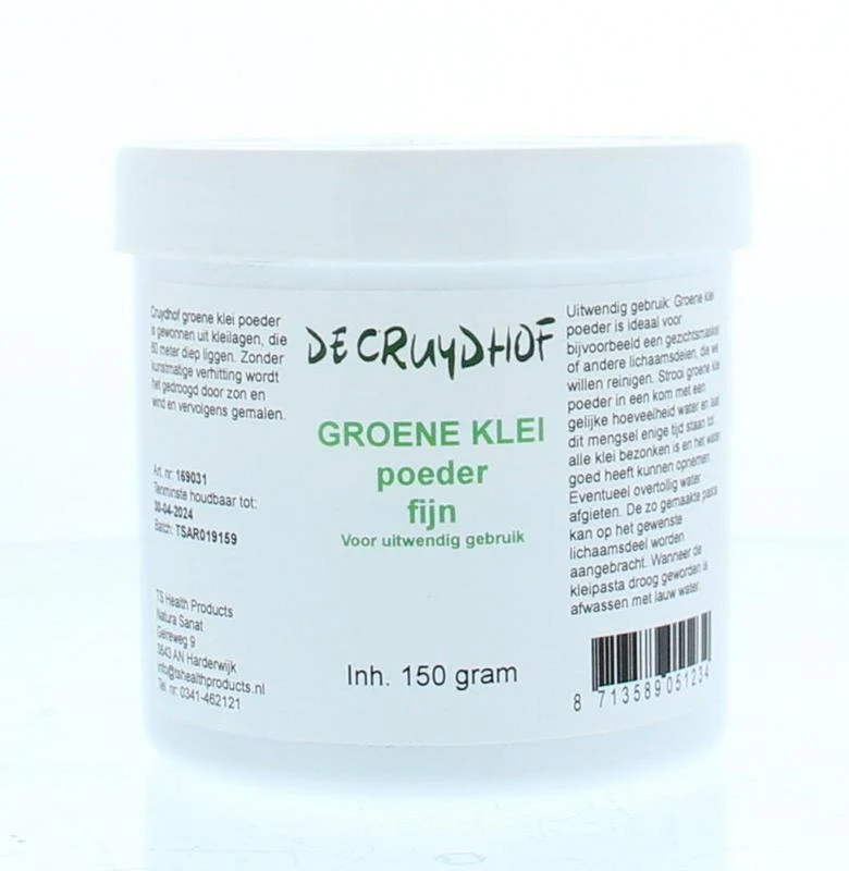 Cruydhof Groene klei uitwendig 150.00 Gram