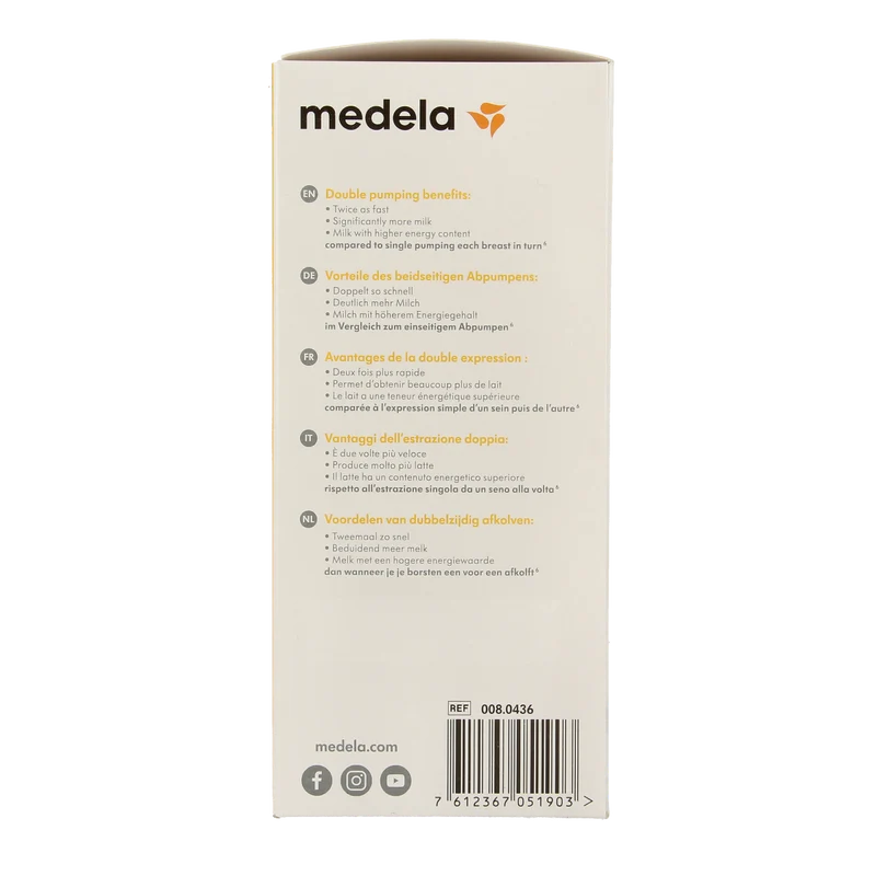 Medela Symphony afkolfset dubbel L 1 Set