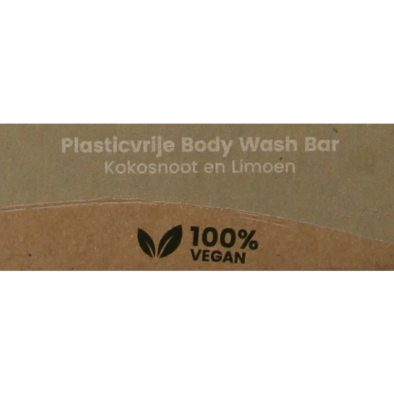 Happysoaps Body bar kokosnoot & limoen 100 Gram
