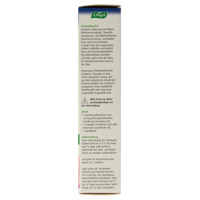 A Vogel Neusspray bijholteontsteking 1.00 Set