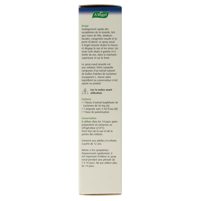A Vogel Neusspray bijholteontsteking 1.00 Set