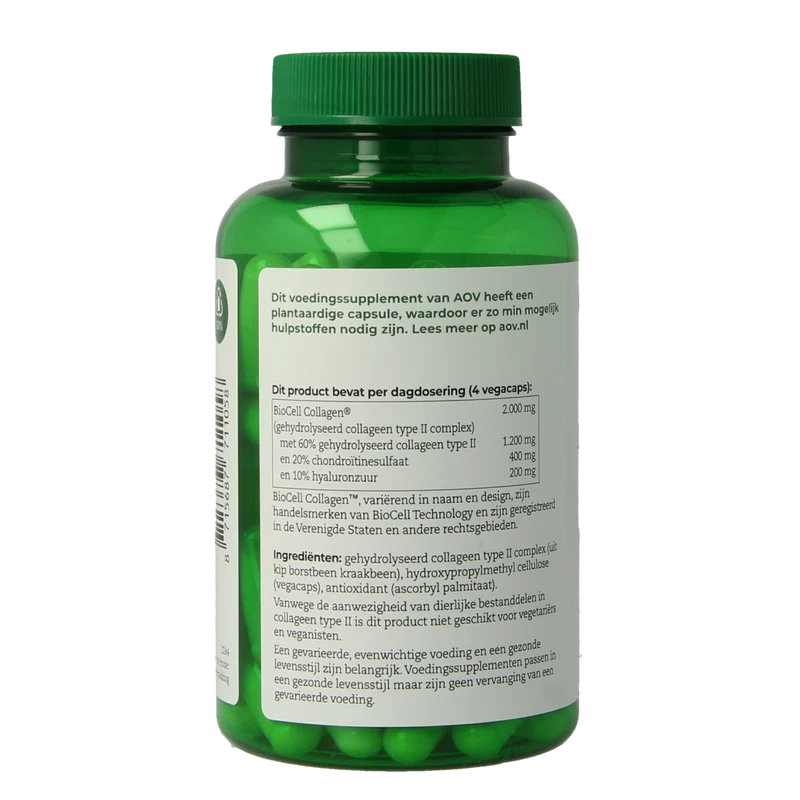AOV 1105 Collageen type II 90.00 Vegetarische capsules