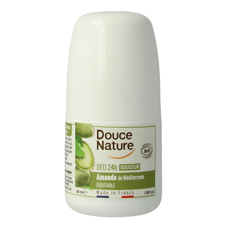 Douce Nature Deodorant roll on droge/gevoelige huid bio 50 Milliliter