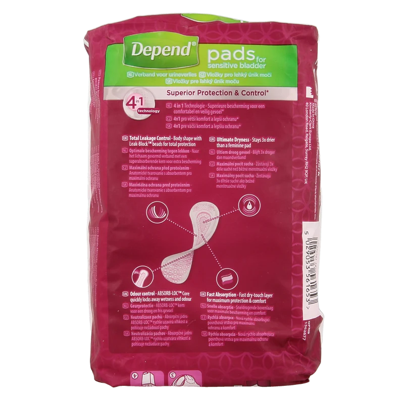 Depend Verband normaal 14.00 Stuks