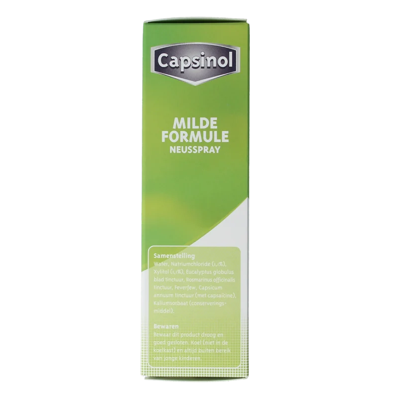 Capsinol Milde formule neusspray 20.00 Milliliter
