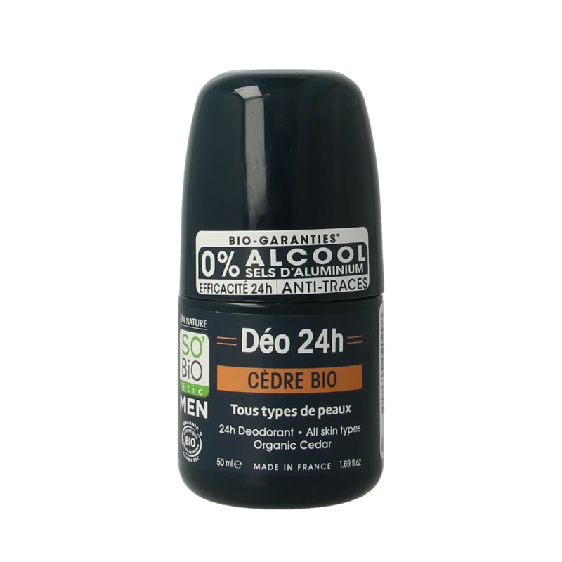 So Bio Etic Deo for men 3 in 1 cedar 50.00 Milliliter