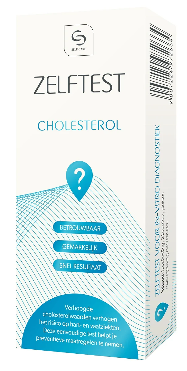 The Tester Zelftest cholesterol 1 Stuks