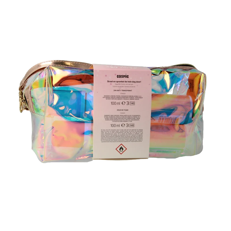 Vogue Geschenkverpakking girl toilettas holo deo en foam 1 Set