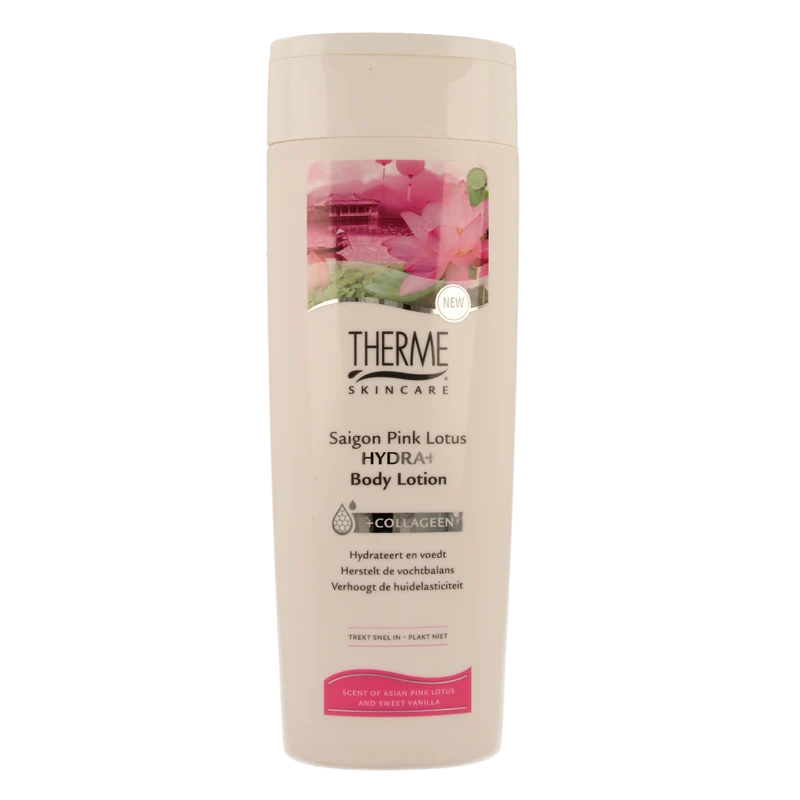 Therme Saigon pink lotus bodylotion hydra+ 250.00 Milliliter