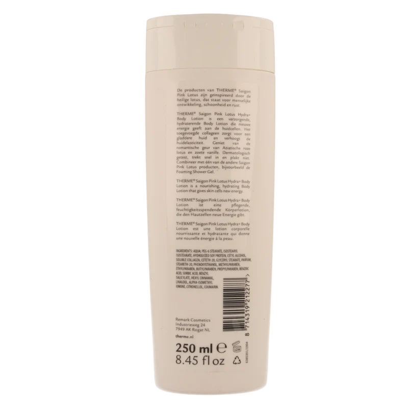 Therme Saigon pink lotus bodylotion hydra+ 250.00 Milliliter