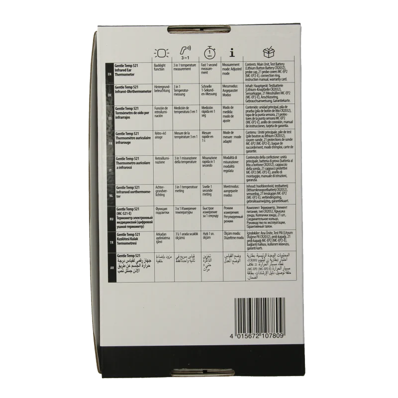 Omron Oorthermometer MC521 1 Stuks
