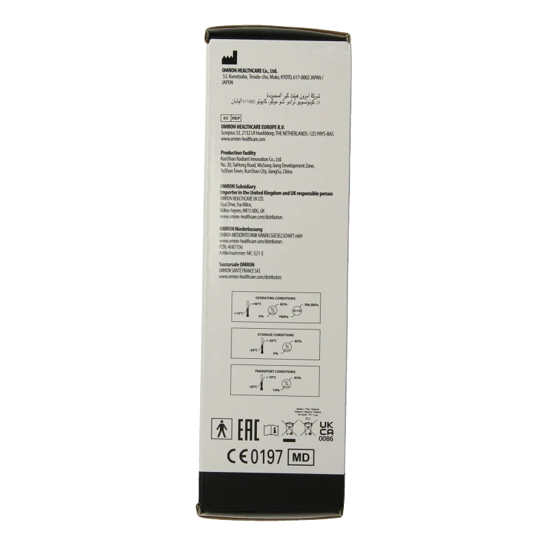 Omron Oorthermometer MC521 1 Stuks