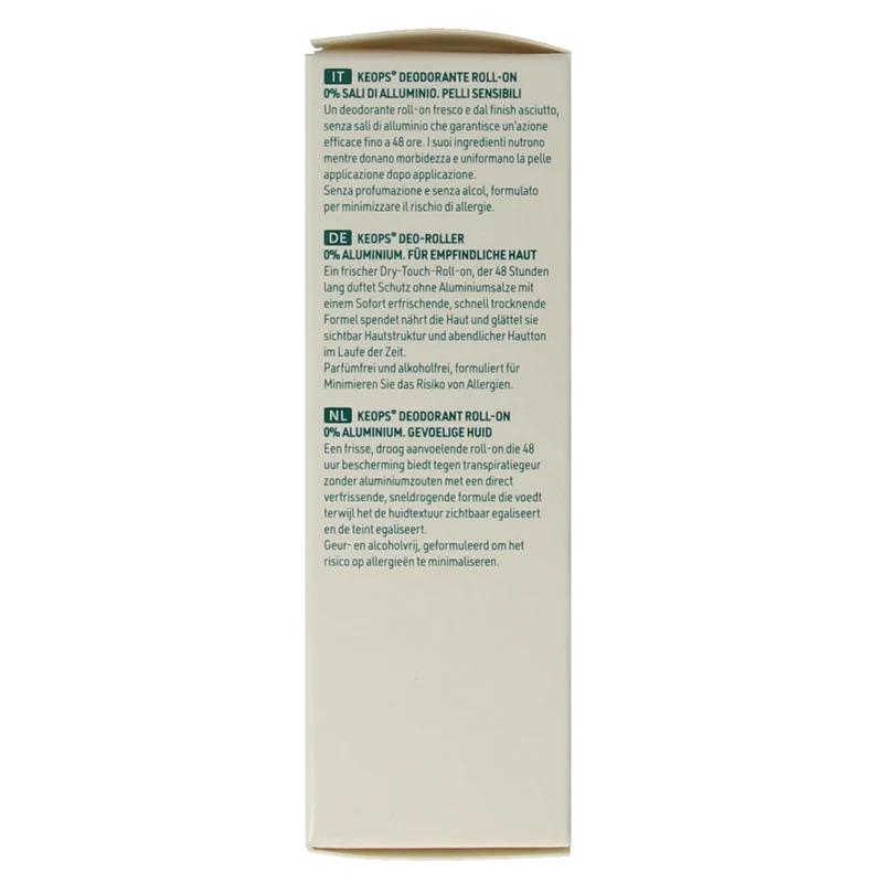 ROC Keops deodorant roll-on 0% aluminium 30.00 Milliliter