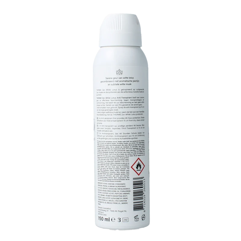Therme Zen white lotus anti-transpirant 150.00 Milliliter