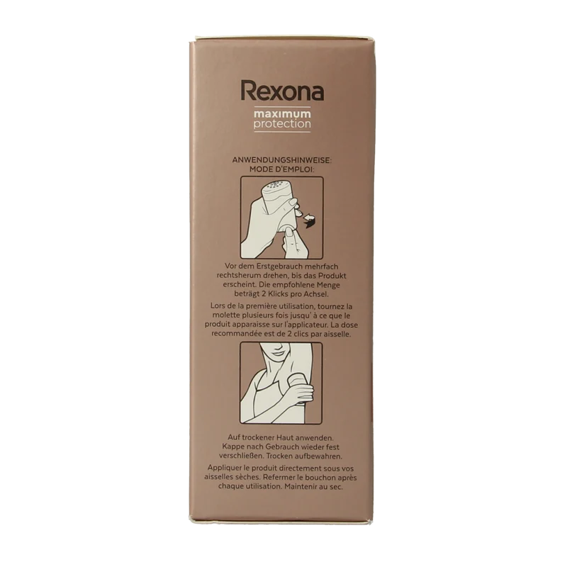 Rexona Deodorant stick woman max prot clean scent 45.00 Milliliter
