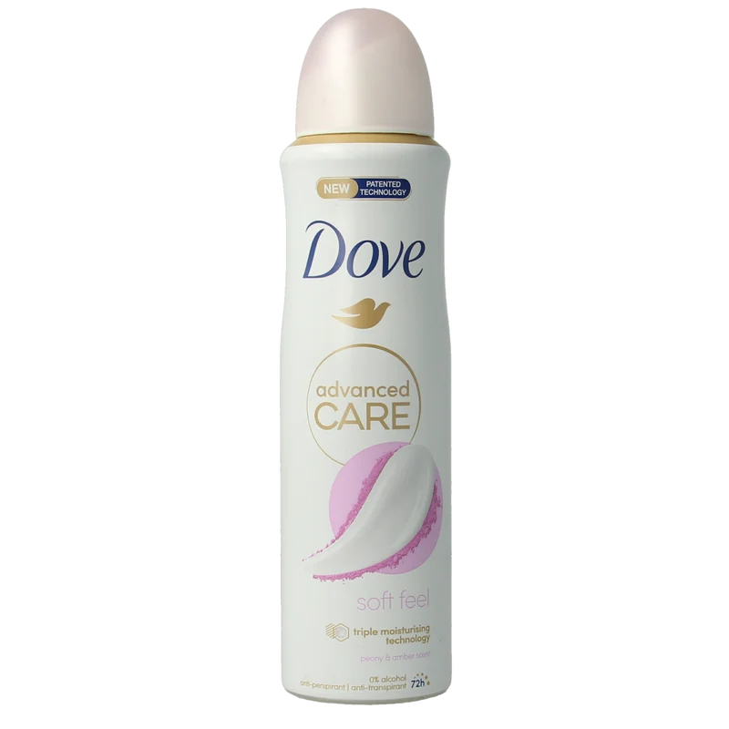Dove Deodorant spray soft feel 150.00 Milliliter
